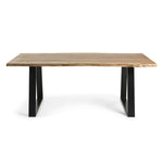 Sono 1.6 Solid Wattle Timber Dining Table - Natural Dining Table The Form-Local   