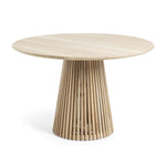 Irune Solid Timber Round Dining Table - Natural Dining Table The Form-Local   