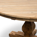 Gene Reclaimed 1.4m Round Dining Table - Rustic Natural Dining Table Reclaimed-Core   