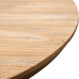 Gene Reclaimed 1.4m Round Dining Table - Rustic Natural Dining Table Reclaimed-Core   