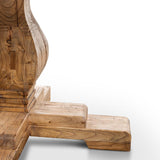 Gene Reclaimed 1.4m Round Dining Table - Rustic Natural Dining Table Reclaimed-Core   