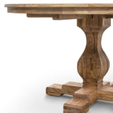 Gene Reclaimed 1.4m Round Dining Table - Rustic Natural Dining Table Reclaimed-Core   