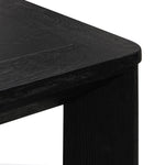 Lambert 2.4m Wooden Dining Table - Full Black Dining Table Chic-Core   