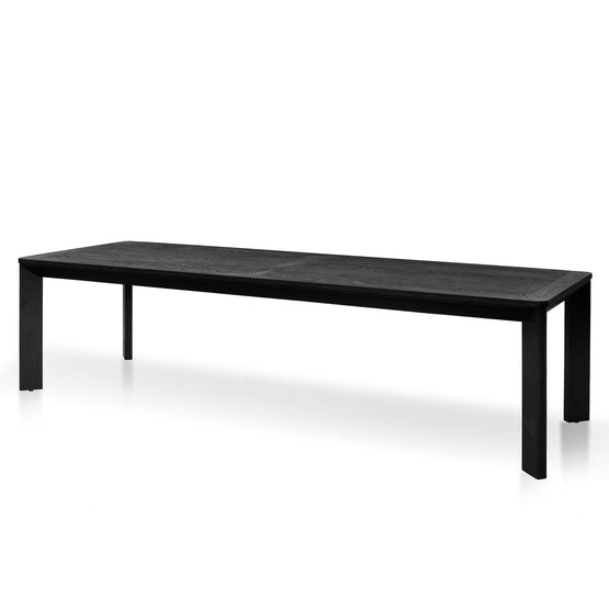 Lambert 3m Wooden Dining Table - Full Black DT6079-CH