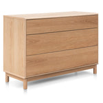 Eloise 3 Drawers Dresser Unit - Natural Oak Drawer Century-Core   