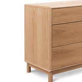 Ex Display - Eloise 3 Drawers Dresser Unit - Natural Oak Dresser Unit Century-Core