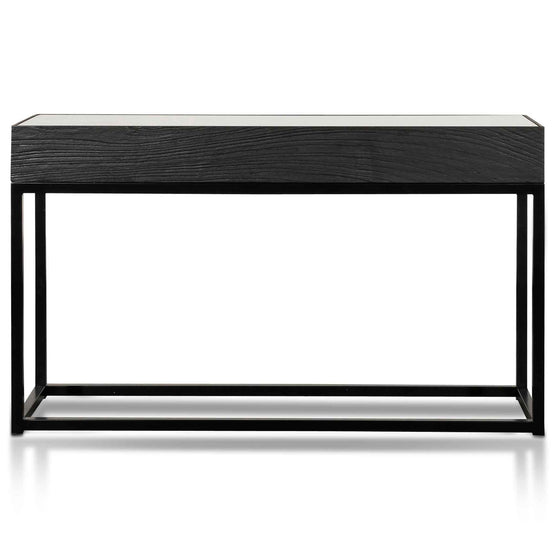 Ted 1.39m Reclaimed Console Table - Black DT6307-NI