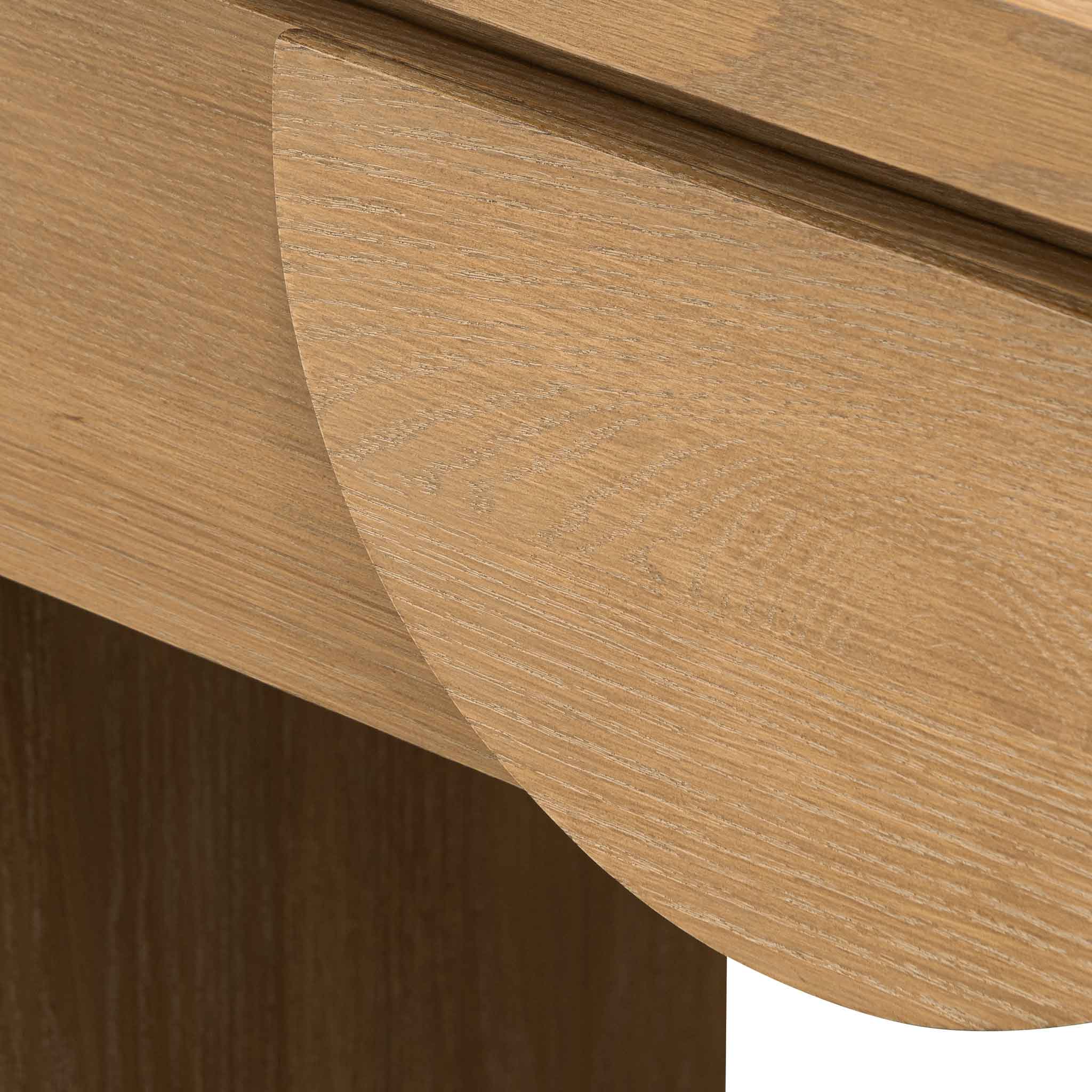 Ex Display - Bonnie 140cm Console Table with Drawers - Dusty Oak Console Table Valerie-Core