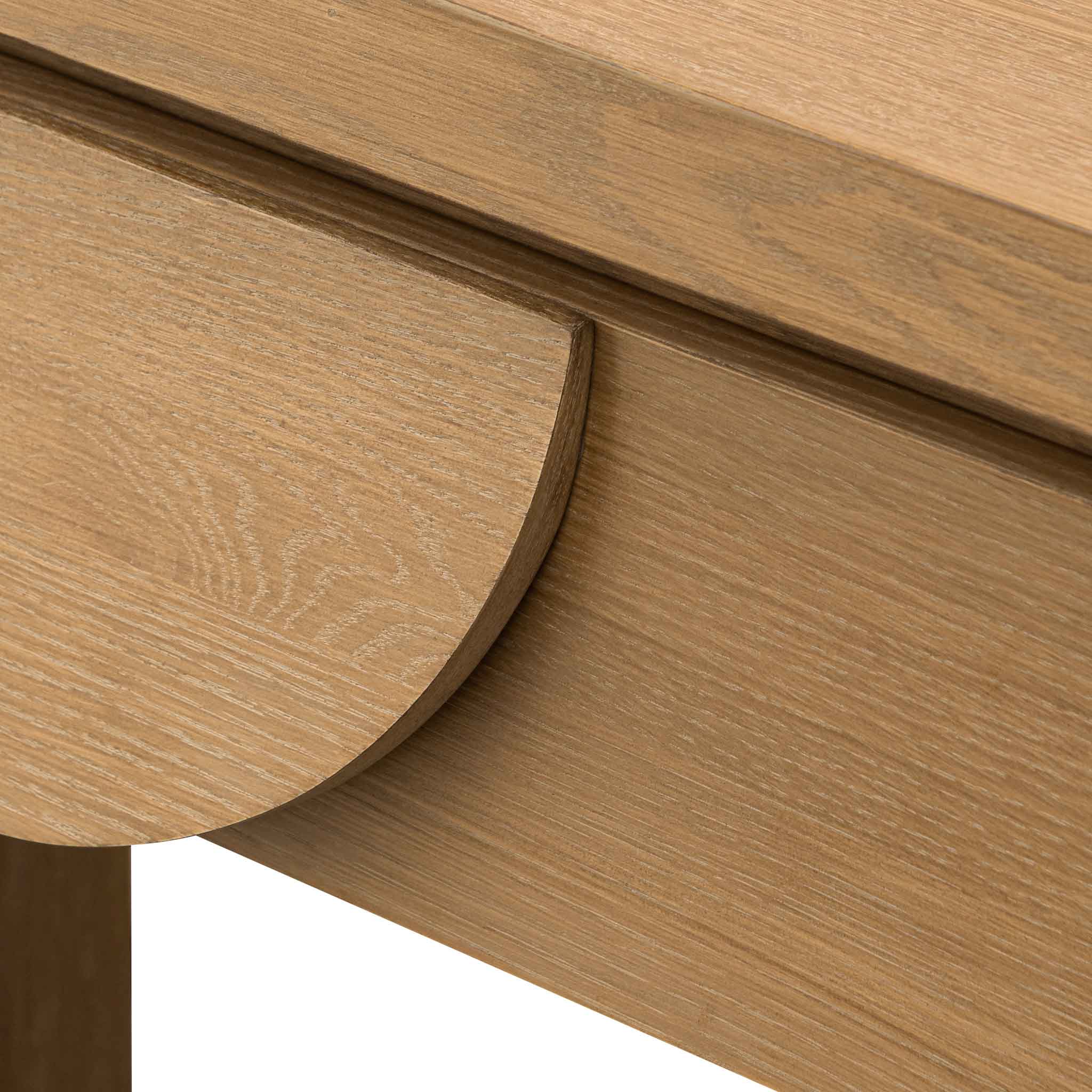 Ex Display - Bonnie 140cm Console Table with Drawers - Dusty Oak Console Table Valerie-Core