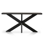 Johnathon 1.6m Console Table - Textured Espresso Black Console Table Valerie-Core   