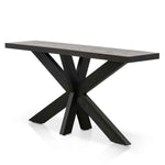 Johnathon 1.6m Console Table - Textured Espresso Black Console Table Valerie-Core   
