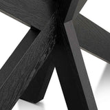 Johnathon 1.6m Console Table - Textured Espresso Black Console Table Valerie-Core   