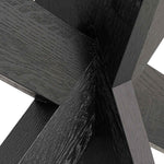 Johnathon 1.6m Console Table - Textured Espresso Black Console Table Valerie-Core   