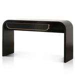 Ex Display - Harley 1.4m Console Table - Textured Espresso Black Console Table Valerie-Core   