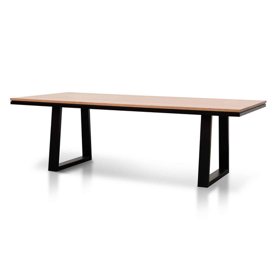 Trina 2.4m Dining Table - Messmate Dining Table AU Wood-Core   