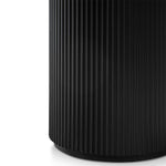 Elino 1.2m Round Wooden Dining Table - Black Dining Table Dwood-Core   