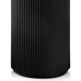 Elino 1.2m Round Wooden Dining Table - Black Dining Table Dwood-Core   