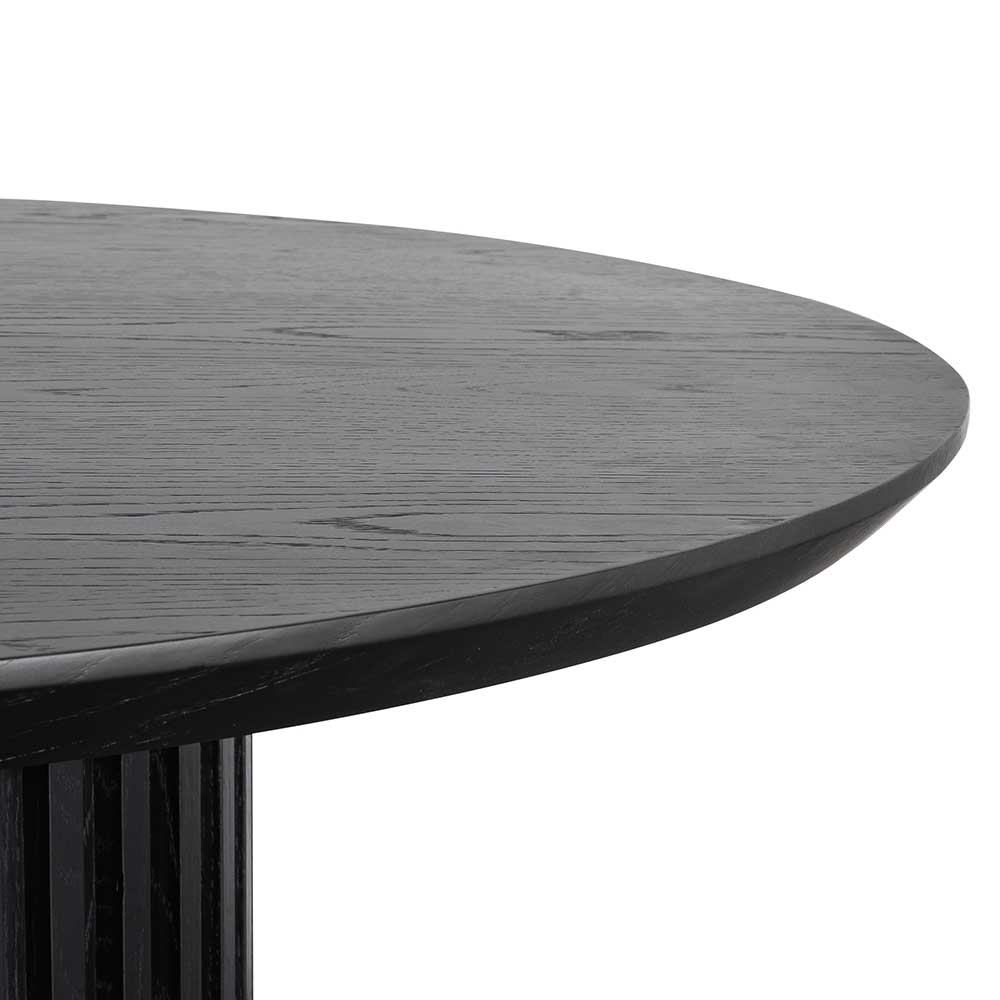 Ex Display - Marty 2.8m Wooden Dining Table - Black Dining Table Century-Core