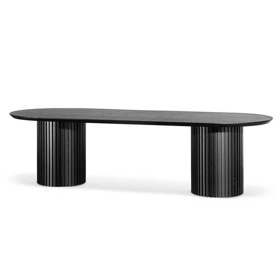 Marty 2.8m Wooden Dining Table - Black DT6423-CN