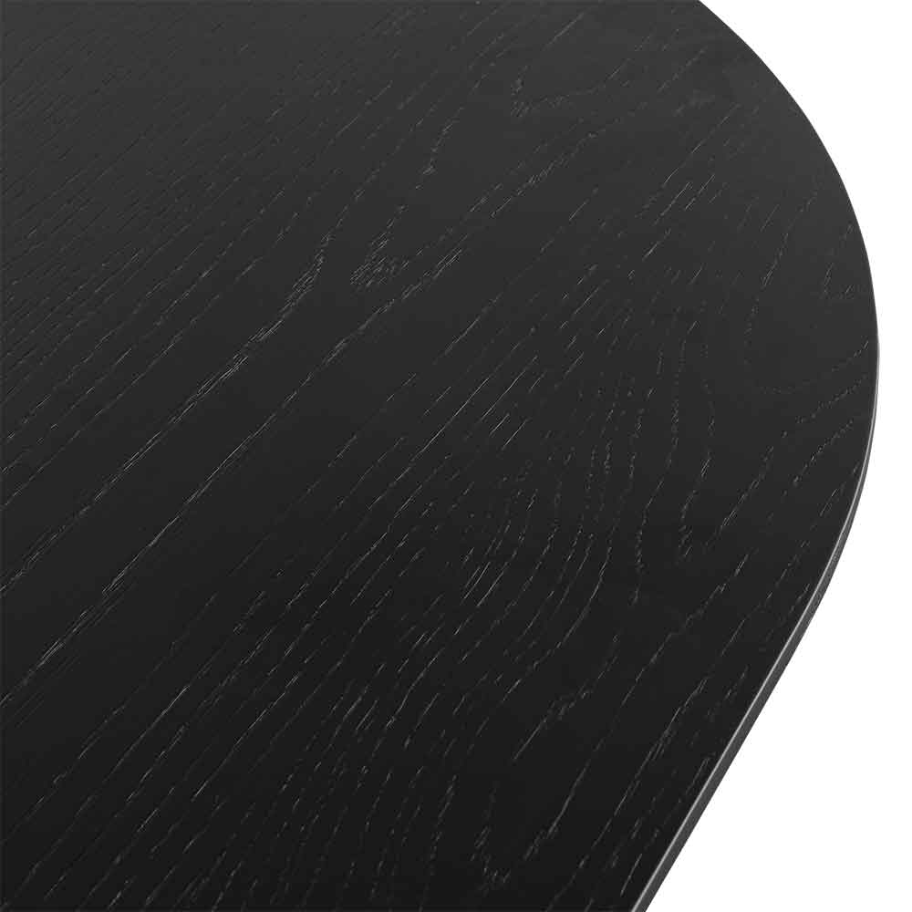 Ex Display - Marty 2.8m Wooden Dining Table - Black Dining Table Century-Core