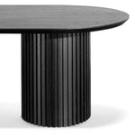 Ex Display - Marty 2.8m Wooden Dining Table - Black Dining Table Century-Core
