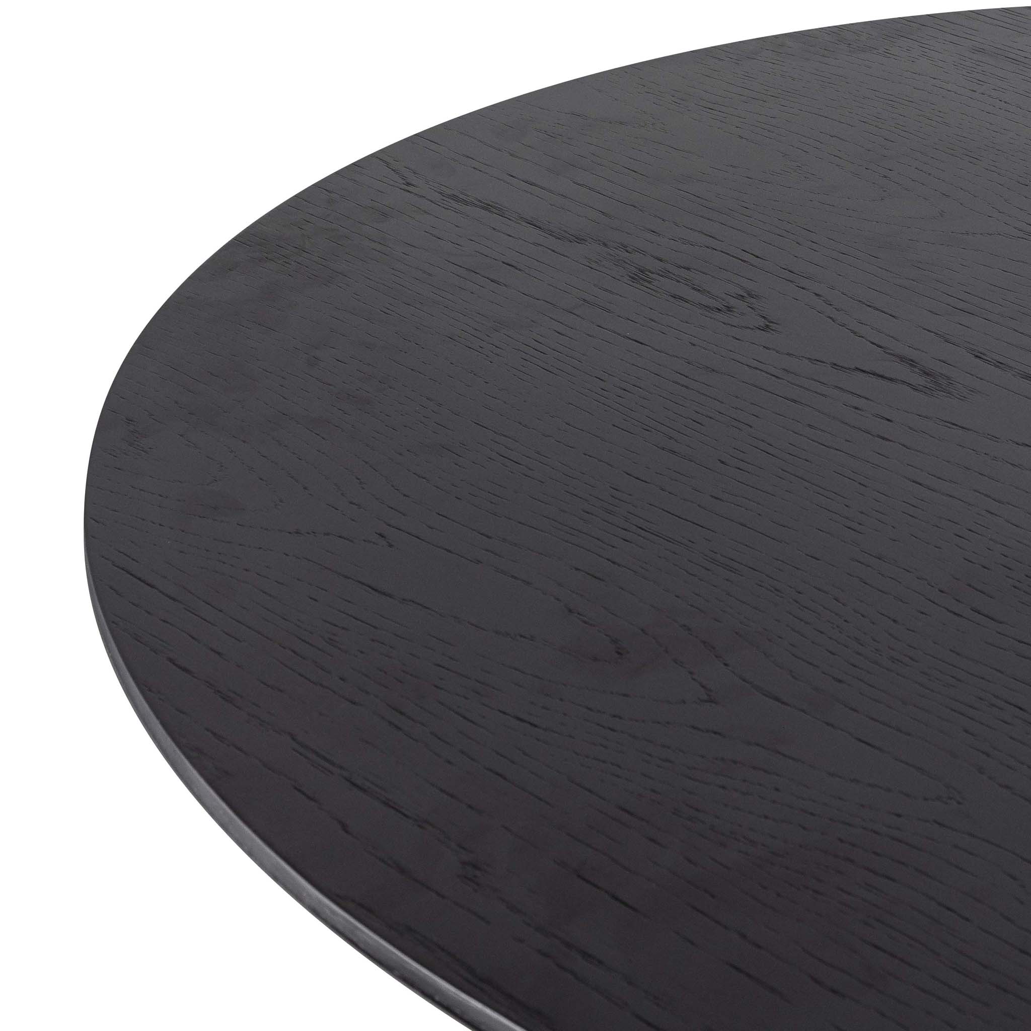 Ex Display - Marty 2.8m Wooden Dining Table - Black Dining Table Century-Core