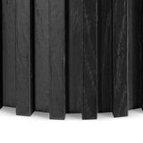 Ex Display - Marty 2.8m Wooden Dining Table - Black Dining Table Century-Core