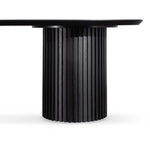 Ex Display - Marty 2.8m Wooden Dining Table - Black Dining Table Century-Core