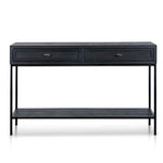 Ex Display - Saniya 1.4m Console Table - Full Black Console Table Nicki-Core