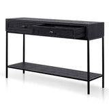 Ex Display - Saniya 1.4m Console Table - Full Black Console Table Nicki-Core