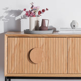 Ex Display - Curtis 1.8m Console Table - Natural Console Table Century-Core