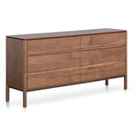 Ex Display - Norris 6 Drawers Wooden Chest - Walnut Drawer Century-Core