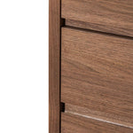 Norris 6 Drawers Wooden Chest - Walnut Drawer Century-Core   