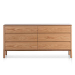 Norris 6 Drawers Wooden Chest - Natural Drawer Century-Core   