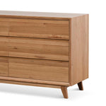 Jevan 1.4m Dressing Table - Messmate Drawer AU Wood-Core   
