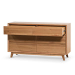 Jevan 1.4m Dressing Table - Messmate Drawer AU Wood-Core   
