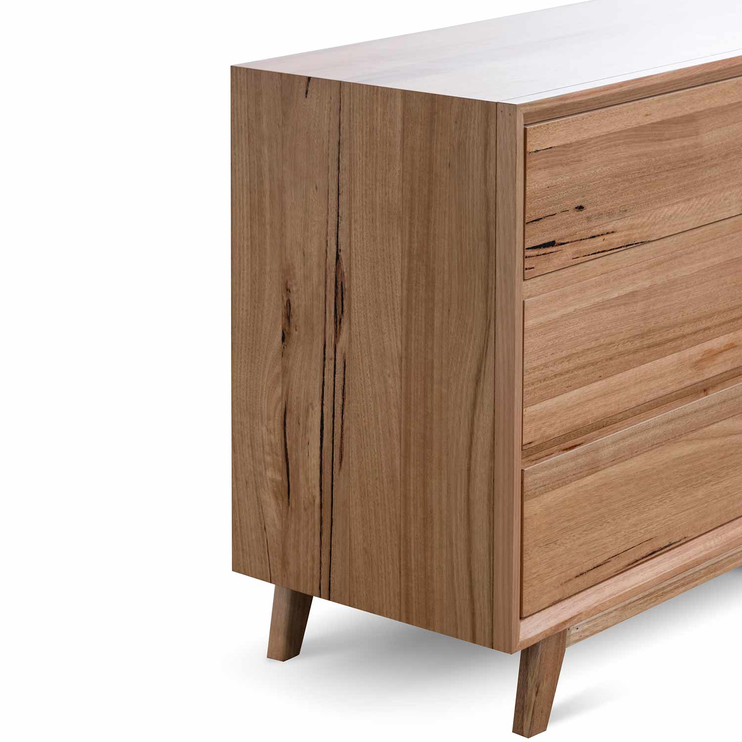 Jevan 1.4m Dressing Table - Messmate Drawer AU Wood-Core   