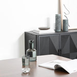 Saanvi 1.72m Wooden Buffet Unit - Full Black Buffet & Sideboard Nicki-Core   