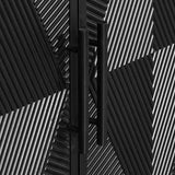 Saanvi 1.72m Wooden Buffet Unit - Full Black Buffet & Sideboard Nicki-Core   