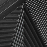 Saanvi 1.72m Wooden Buffet Unit - Full Black Buffet & Sideboard Nicki-Core   