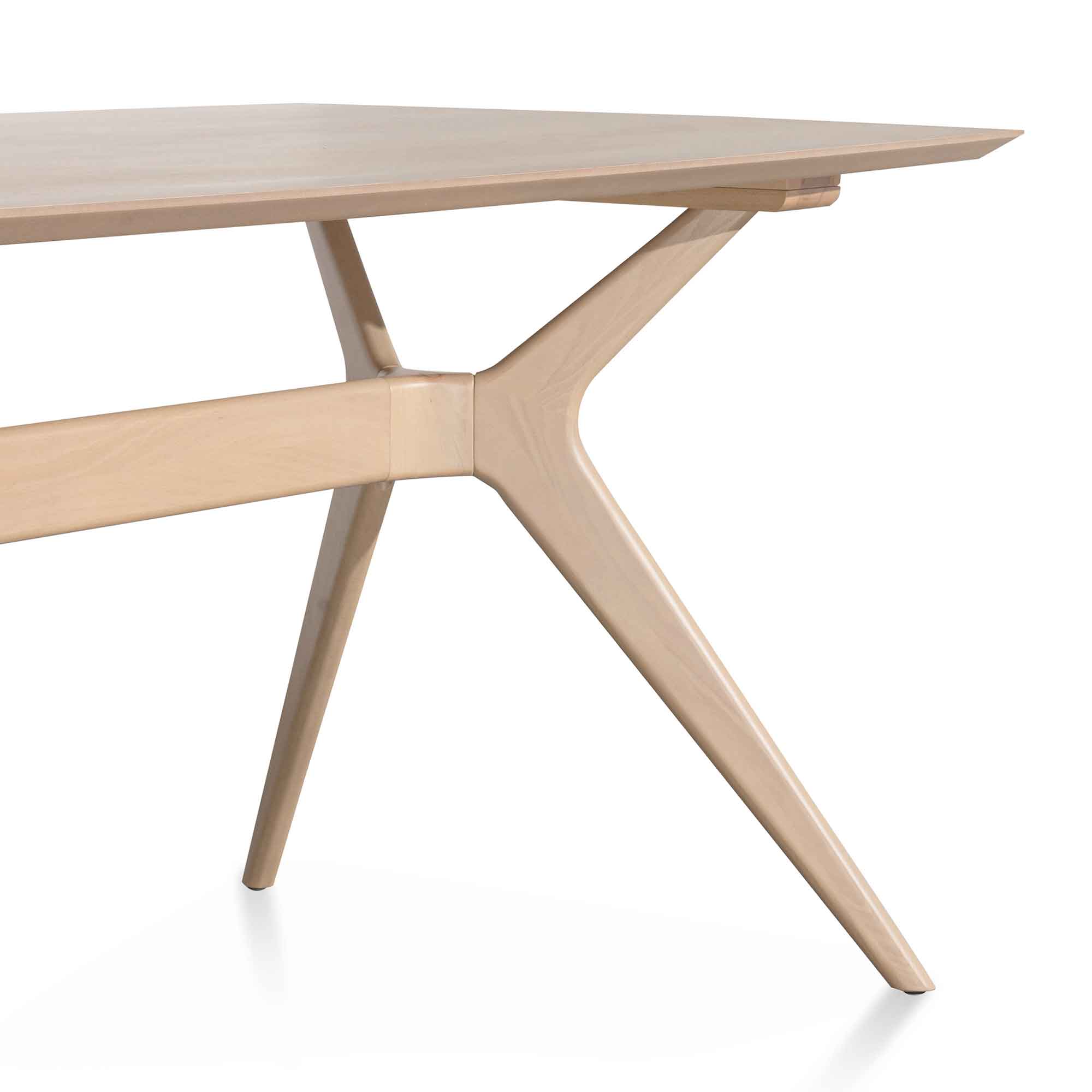 Nora 1.85m Dining Table - Pale Oak Dining Table VN-Core   