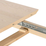 Nora Extendable Dining Table - Pale Oak Dining Table VN-Core   