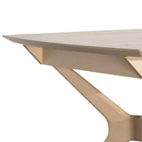 Nora Extendable Dining Table - Pale Oak Dining Table VN-Core   