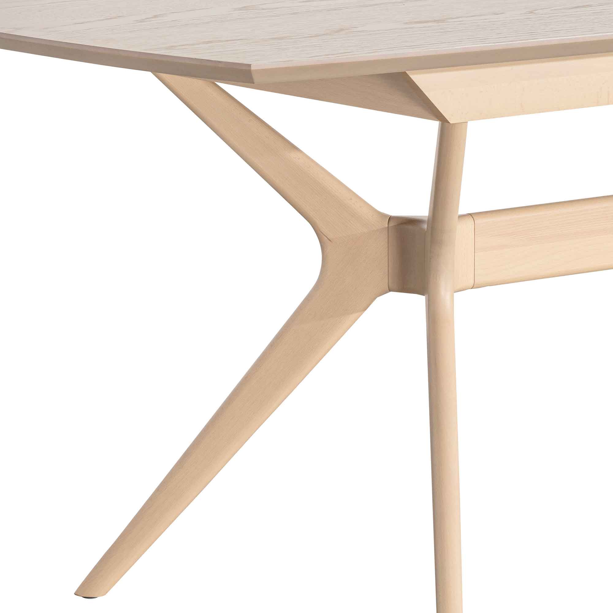 Nora Extendable Dining Table - Pale Oak Dining Table VN-Core   
