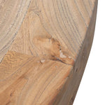 Kara Reclaimed 1.6m Round Dining Table - Natural Top and Natural Base Dining Table Reclaimed-Core   
