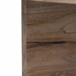 Ramona 100cm Round Coffee Table - Natural - Thick Base Coffee Table Reclaimed-Core   