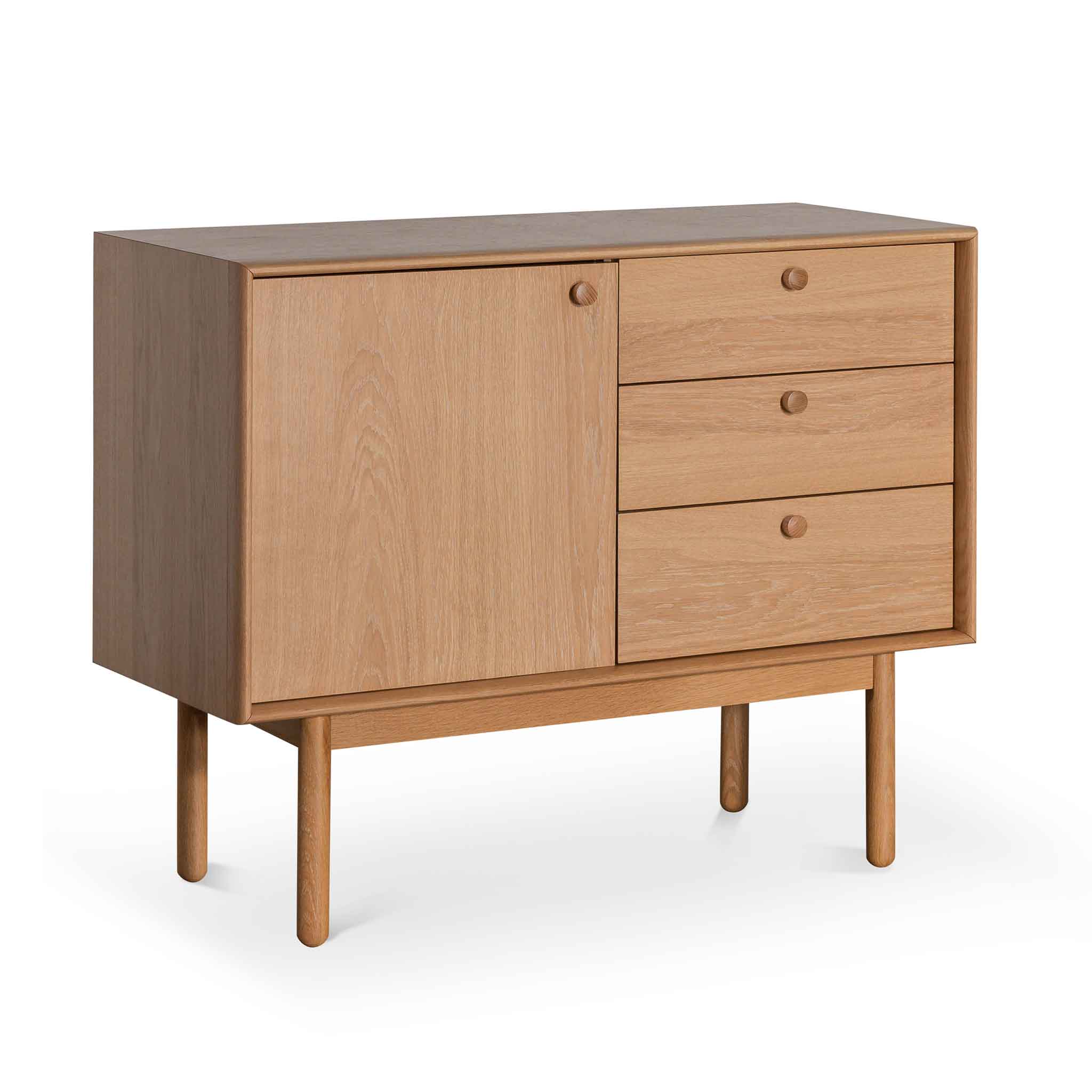 Kenston Narrow Wooden Sideboard - Natural Buffet & Sideboard VN-Core   