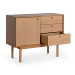 Kenston Narrow Wooden Sideboard - Natural Buffet & Sideboard VN-Core   