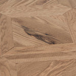 Percy 6-8 Seater Extendable Dining Table - European Knotty Oak and Peppercorn Dining Table VN-Core   