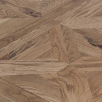 Percy 6-8 Seater Extendable Dining Table - European Knotty Oak and Peppercorn Dining Table VN-Core   